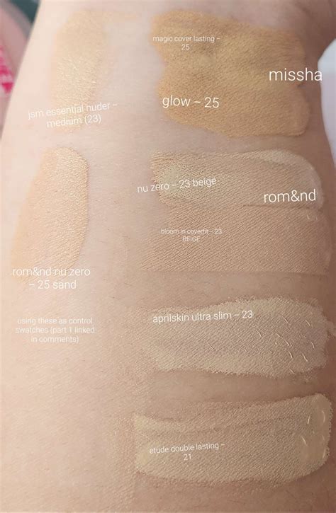 korean foundation shade finder.